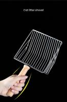 Shovel De Arenero Para Gatos Con Mango De Madera Herramientas De Limpieza Del Baño Del Gato Accesorios Para El Hogar De Los Animales - details 5