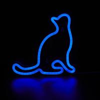Chi-Buy 1PC Signo Neón LED En Forma De Gato Potenciado Por USB Para Decoración De Pared De Habitación Luz Neón Adecuada Para Fiestas - details 1