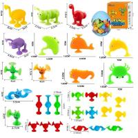 Juguete Educativo Para Baño De Bebé Delfín De Plástico ABS Juguete Flotante Interactivo Para Niños De 0 a 12 Años Juguete De Piscina Con Ventosa Animal Marino - details 7