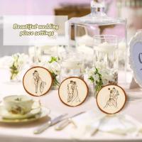 Círculos De Madera De Pino Natural No Terminados 3-16CM Para Manualidades DIY Bodas Y Fiestas Pintura Y Decoración - details 0