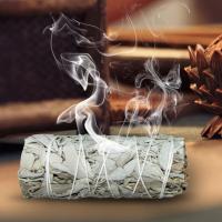 Ramo De Sándalo Blanco De 10cm Palo De Encensado Para Limpieza Energética Aromaterapia Calidad California - details 0