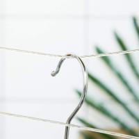 Clothesline con revestimiento de plástico, cable de acero resistente-20m claro - details 3