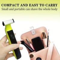 Afeitadora Eléctrica Para Hombres Profesional Recargable USB Trimmer De Barba Y Cuerpo Máquina De Afeitar Rápida Y Segura De Acero Inoxidable - details 6