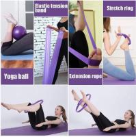 Magic Circle Pilates Equipo para el entrenamiento en el hogar Fitness Kit 5 Piezas Pilates Ring Set 14 "Yoga Fitness - details 1