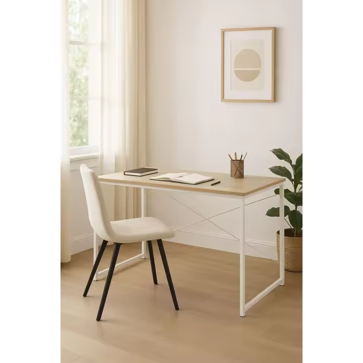 Escritorio Dek 120 cm - Blanco - 1