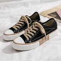 Zapatos De Lona Para Hombre 2024 Primavera/Verano Cómodos Y Casuales Zapatillas De Moda Para Parejas Zapatos De Caminar Vulcanizados - details 1