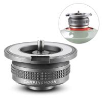 Adaptador De Gas Para Camping CAMPINGMOON Z13M Split Tipo Magnético Convertidor De Conector Para Cocina Al Aire Libre Y Pícnic Material De Aluminio - details 0