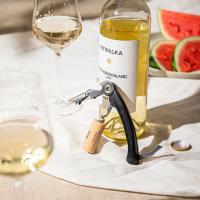 Vacu Vin Sacacorchos de dos tiempos, con corta cápsulas y abridor de botellas incorporado. - details 0