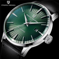 Reloj Mecánico PAGANI DESIGN Para Hombre Resistente Al Agua De Acero Inoxidable Deportivo Y De Moda Con Display Sin Números Corona a Prueba De Agua Y Cierre Push Button Hidden Clasp - details 39