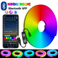 Luces Neón RGBIC Fita LED Con Sincronización De Música Bluetooth Luces LED Para TV Decorativas Inteligentes ZENGGE APP Luminoso Y Impermeable Para Dormitorio - details 1