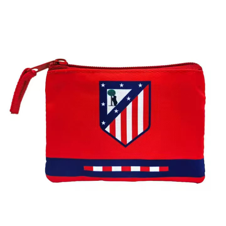Monedero Atlético de Madrid Rojo y Azul Marino Rectangular 83616 - 1
