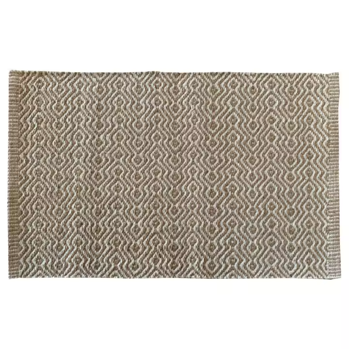 Alfombra Dormitorio Sala Entrada Estilo Boho Étnica Esparto Yute Hindú Kerala - 7359000-3 - 1