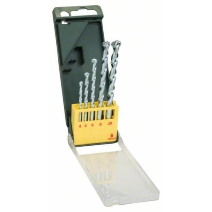 Set Con 5 Brocas Para Hormigón