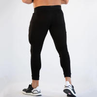 Pantalones De Correr Para Hombre Fitness Entrenamiento Deportivo Tejido De Poliéster Y Algodón Estilo Magro Ajustado Para Gimnasio Y Running - details 9