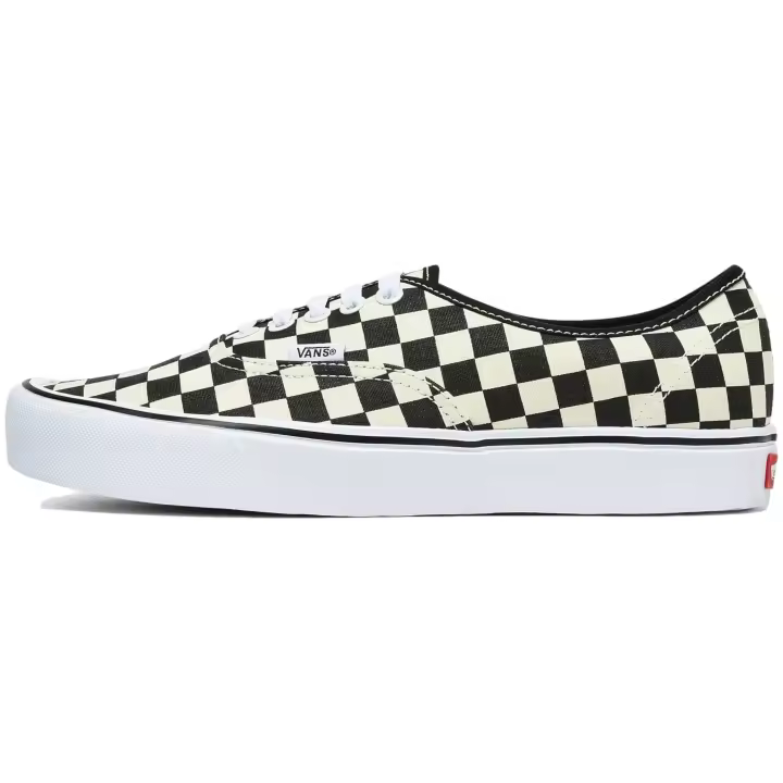 Zapatillas Vans Authentic Lite Checkerboard Black White - 1