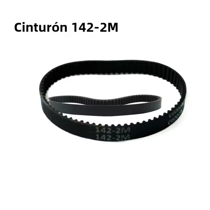 Cinta De Tiempo De Goma HTD 2M Para Robot Aspirador Y Limpia Pisos Cinta De Desplazamiento Cerrada Longitud 142mm Usada En Limpia Pisos Y Aspiradoras - 1