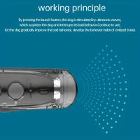 Dispositivo De Entrenamiento Antiladridos Para Perros Portátil Con Control De Conducta Silencioso Y Indicador LED Deterrente Ultrasonido - details 2
