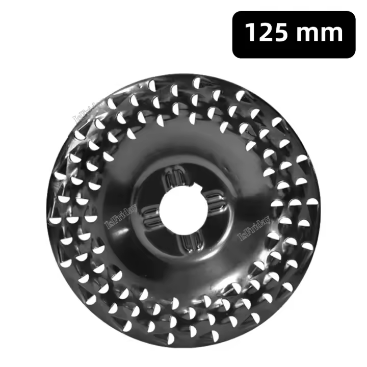 Discos De Molienda Para Amoladora De 92/125mm Herramienta Abrazadera Para Trabajar Madera Y Metal Lijado Y Moldeo Rotatorio - 1