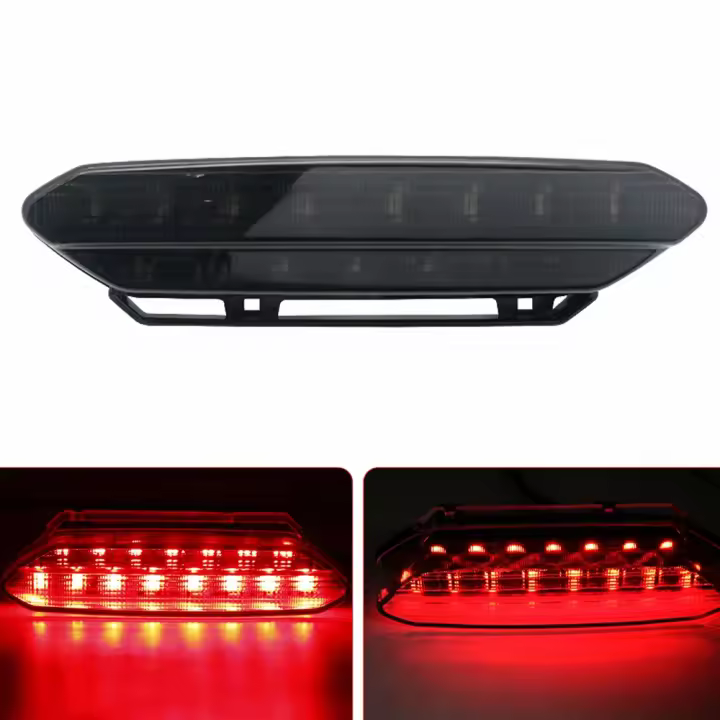 Luces Traseras LED Rojas Para ATV Yamaha YFZ450 2006-2009 Luz De Freno Retroiluminada Pieza De Repuesto De Plástico - 1