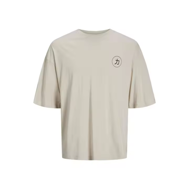 Camisetas M/C marca Jack & Jones modelo 12273504-Beige para hombre en color beig - 1