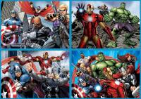 Educa  Multi 4 Puzzles Junior Puzzle Infantil Avengers, Marvel de 50,80,100 y 150 Piezas. + 5 años Educa 16331 - details 1