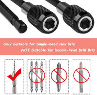 Kit De Soporte Magnético Para Destornillador Eléctrico 3PCS 1/4 Pulgada Rosca Rápida Hexagonal Extensión De 60-150mm Para Tornillos Y Juntas - details 6