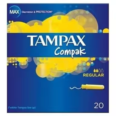 Tampax Compak Regular 22 Unidades - 1