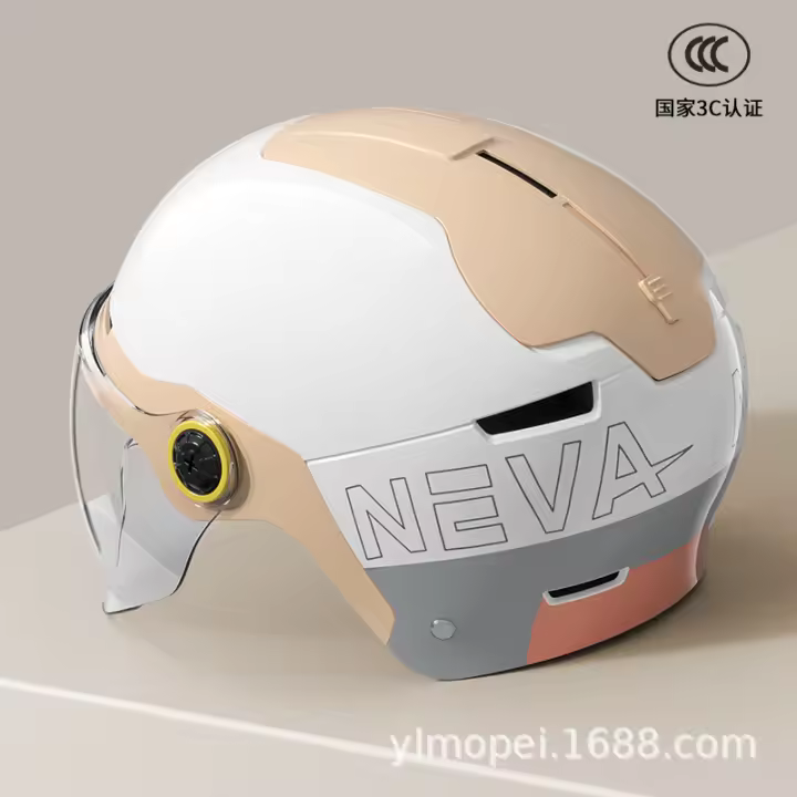 Casco De Motocicleta Eléctrico Certificado 3C Para Hombres Y Mujeres Invierno Resistente a Golpes Ajustable Con Capucha Incluida - 1