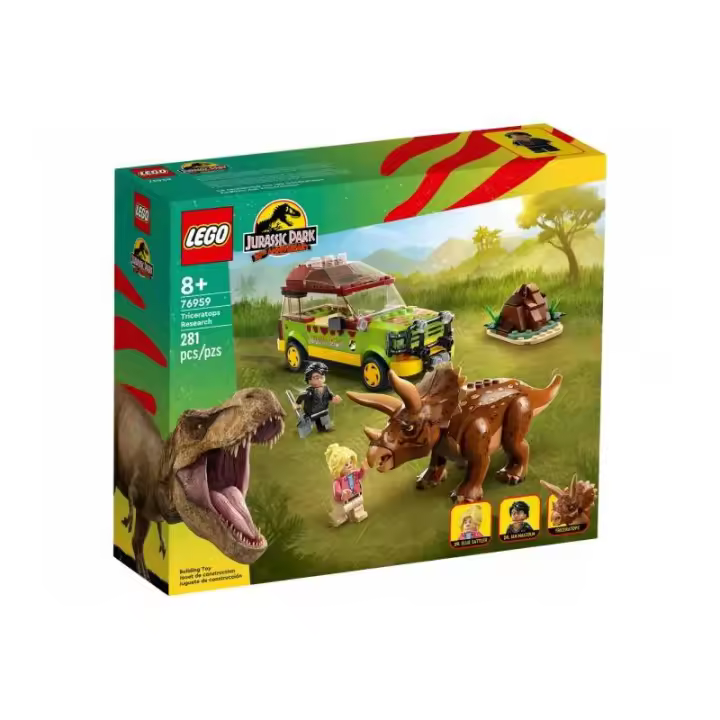 LEGO JURASSIC WORLD 76959 ANÁLISIS DEL TRICERATOPS - 1