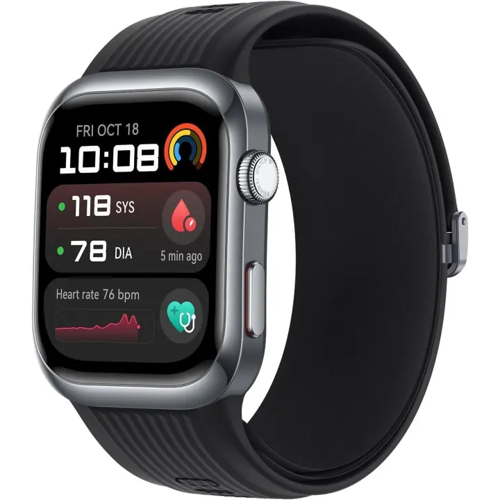 HUAWEI Watch D2, Pantalla AMOLED de 1,82, Monitorización en Tiempo Real de la Presión Arterial, ECG, Monitorización Exhaustiva del Sueño, SpO2, Asistencia Sanitaria Familiar, Llamadas, Negro - 1