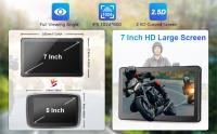 Monitor Portátil Srnubi 7 Pulgadas Para Motocicleta Con Pantalla LCD IPX7 Impermeable Para Wireless Apple Carplay Android Auto Moto Car Play Sistema De Visión Trasera Para Vehículos - details 1