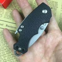 Cuchillo Plegable Táctico De Manija De Fibra De Vidrio Y Hoja De Acero Inoxidable 7Cr13Mov Para Camping Herramienta Cortante Multicolor - details 8