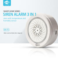 NEO Coolcam Sirena Inteligente Con Sensor De Temperatura Y Humedad Compatible Con Echo Google Home Asistente Tuya Wifi - details 0