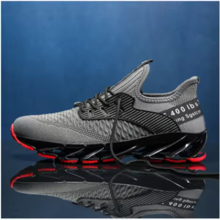 Zapatos De Correr Para Hombre Ligeros Y Comodables Zapatillas De Malla Transpirable Para Actividades Casuales Tênis - 1