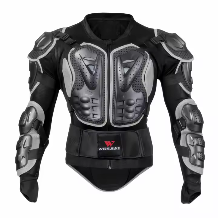 Chaleco De Protección Para Moto WOSAWE Deporte Armadura Protectora Con Soporte Corporal Manguito Guardia Motocross Protección Torácica Y Ski Material ABS Y EVA - 1