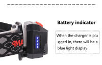 Linterna Frontal COB Con Sensor De Movimiento Potente LED 8 Modos Para Camping Pesca Resistente Al Agua Túnel De Luz 180° - details 5