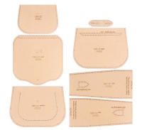 Set De Bricolaje Para Mujer Bolsa De Hombro Monofracción Manualidades Con Plantillas De Papel Kraft Para Almacenamiento Moda - details 0