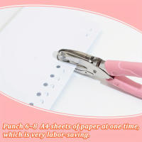 Pegatina De Perforadora De Agujeros Único Para Scrapbooking Estrella Corazón Círculo Kawaii DIY Herramienta De Corte De Formas Perforadora 2024 - details 10
