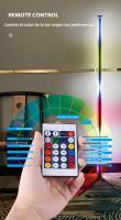 Lámpara De Piso LED RGB Con Control Remoto Y APP Sync Con Música Iluminación De Ambiente Inteligente Para Dormitorio Y Sala De Estar Moderna Y Ecológica - details 2