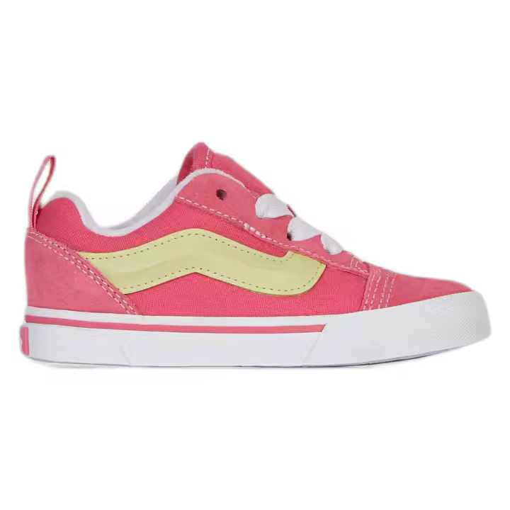 Zapatillas Vans Knu Skool Elastic Lace para niñas en color rosa - 1