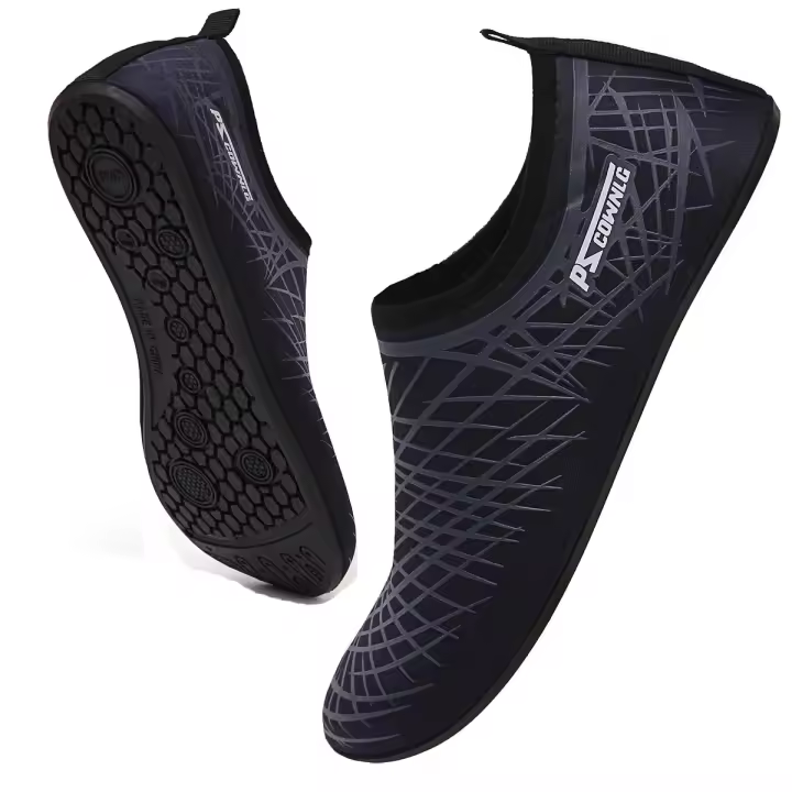 Zapatos De Agua Para Hombres Y Mujeres Pantufas Deportivas Al Aire Libre Cepillo De Yoga Secado Rápido Antideslizantes Talla True - 1