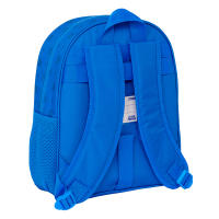 Mochila Infantil Junior Super Mario Bross Nintendo - Mochila Escolar Con Opción A Carro Super Mario Bross Nintendo - Mochila Escolar Doble Compartimento Rojo Azul Super Mario - Safta - details 1