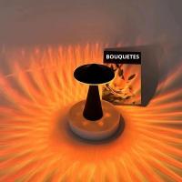 Lámpara De Mesa LED En Forma De Hongo Recargable Con Luz Nocturna Portátil Carga USB Toque Lámpara De Mesa Para Dormitorio Decoración De Sala De Estar - details 13