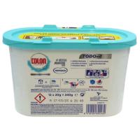 OFERTA PACK DE 3 DETERGENTE COLON. TODO EN 1 Detergente en Cápsulas 12 u X 3 CAJAS = 36. COLON Detergente Original Todo en 1 de 12 cápsulas garantiza una limpieza profunda con fragancia a Nenuco. No daña los tejidos y es eficaz en ciclos cortos agua fria - details 1