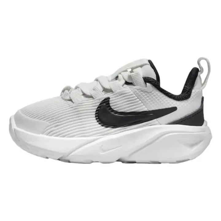 Zapatillas Nike Star Runner 4 Blanco Negro Tdv  Dx7616-102 Zapatillos Niño - 1