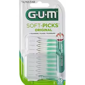 Gum® Soft Picks® 632 Cepilos Interdentales Regular 40Uds - 1