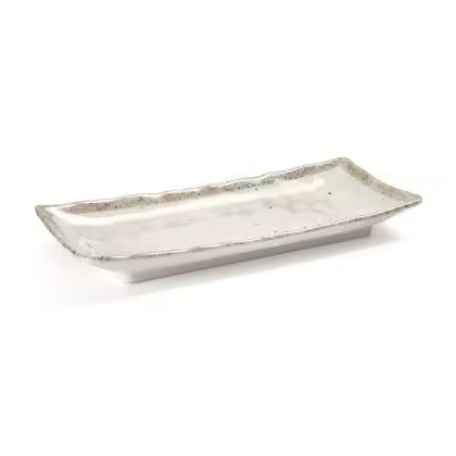 Fuente rectangular de melamina EARTH de Lacor - 1