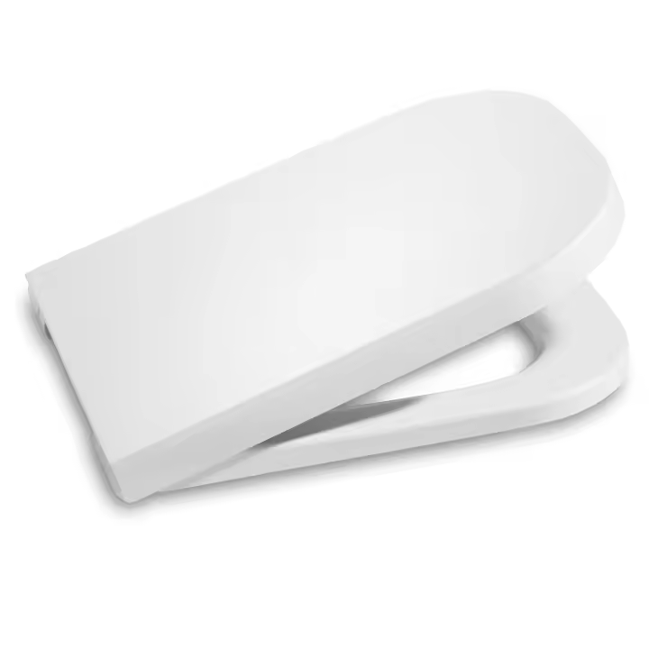 Roca - Asiento y Tapa color Blanco Original CAÍDA LIBRE para Modelo THE GAP CONFORT de vater WC SOLO COMPATIBLE CON WC THE GAP CONFORT MODELO ORIGINAL - A80147000B [caida libre] / A80147200B [caida amortiguada] - 1