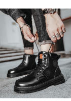 Botas De Motocicleta Para Hombre Tamaño Grande 48 Botas De Invierno Chelsea Retro Impermeables Para Senderismo Confort - details 9