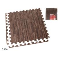 Gerimport Baldosas Eva x4 62 cm color Marrón Oscuro - details 1